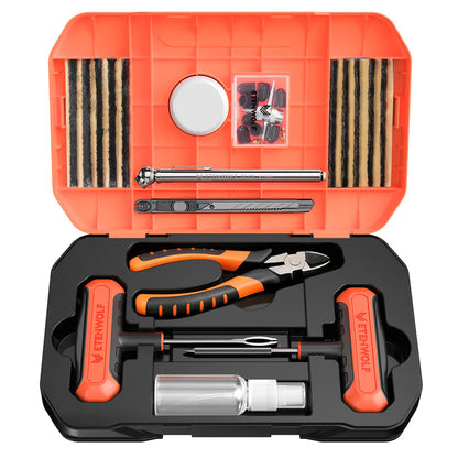 Kit de Reparación de Pinchazos Heavy-Duty Etenwolf R1 (42 Piezas)