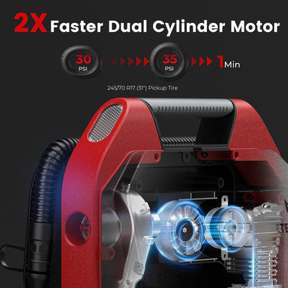 Compresor Inalámbrico Heavy-Duty Etenwolf Vortex S6 SE (Doble Cilindro)