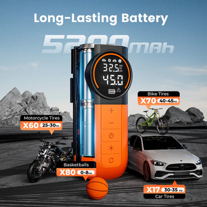 Mini Compresor de Aire Inteligente Portátil Etenwolf S1