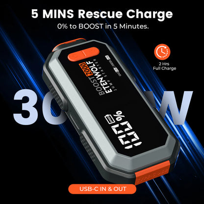 Partidor de Batería Portátil y Powerbank Etenwolf Helios J1 (2000A)
