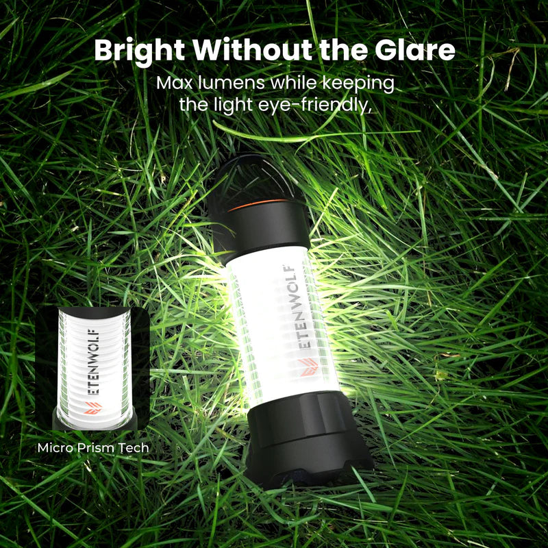 Linterna de Camping y Farol LED 2 en 1 Etenwolf CL5 (1000 Lúmenes)