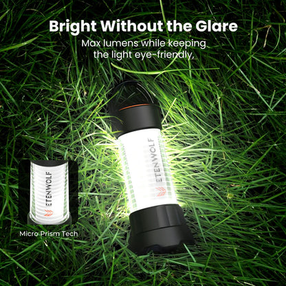 Linterna de Camping y Farol LED 2 en 1 Etenwolf CL5 (1000 Lúmenes)