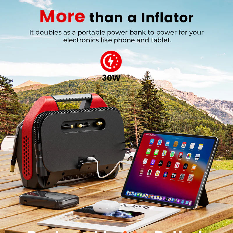 Compresor Inalámbrico Heavy-Duty Etenwolf Vortex S6 SE (Doble Cilindro)