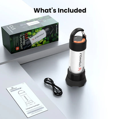 Linterna de Camping y Farol LED 2 en 1 Etenwolf CL5 (1000 Lúmenes)